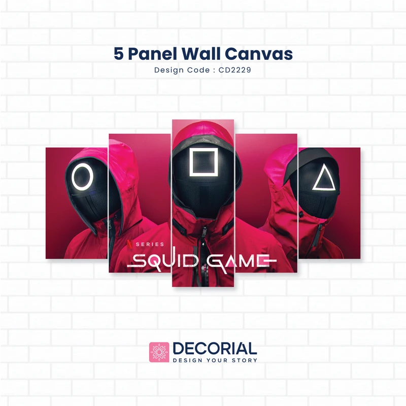 Squid Game Wall Canvas - CD2229