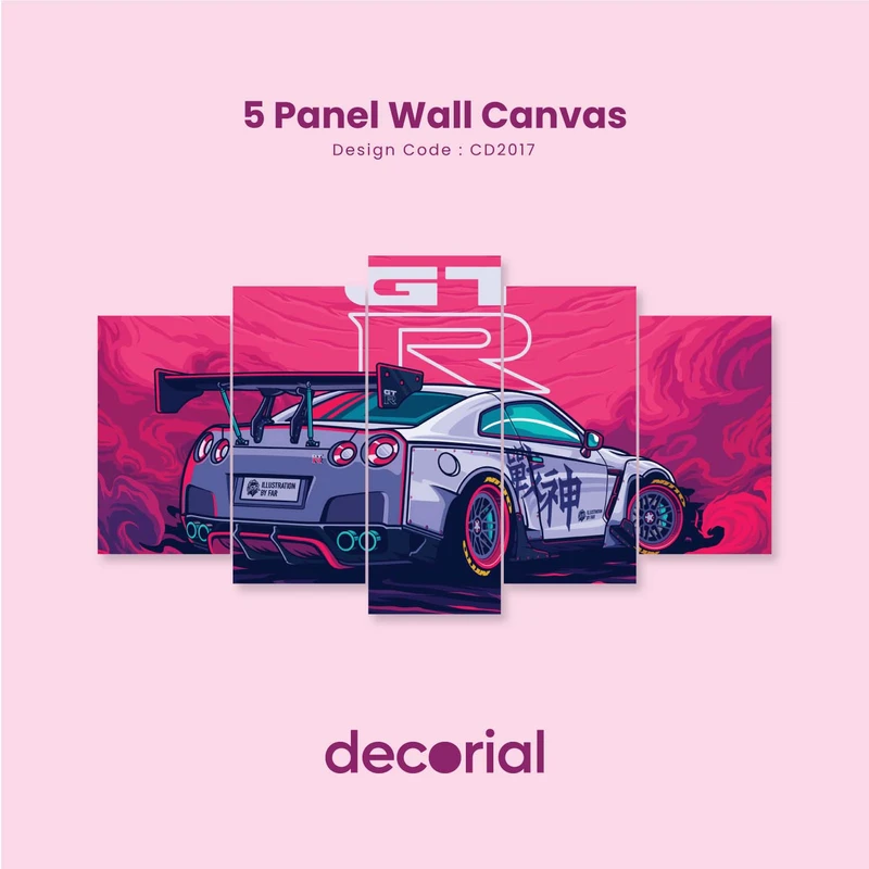 Car Wall Canvas - CD2017