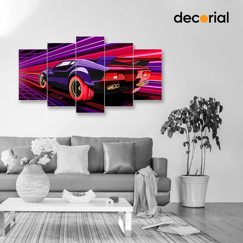 Car Wall Canvas - CD2038