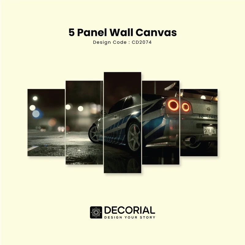 Car Wall Canvas - CD2074