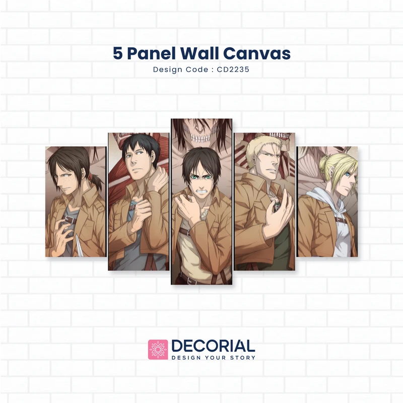 Attack on Titan Wall Canvas - CD2235