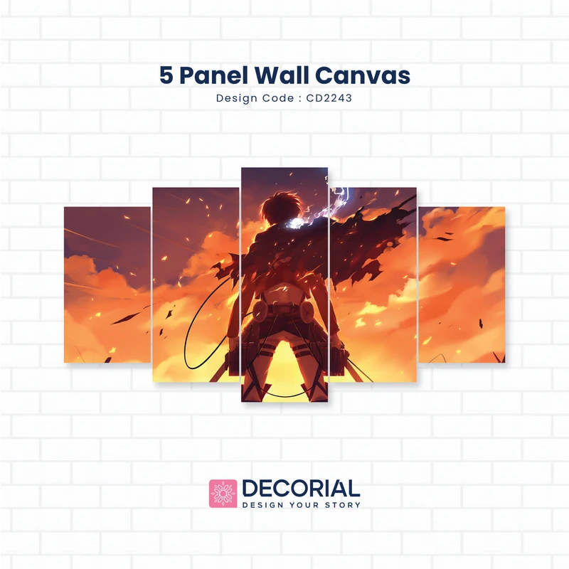 Attack on Titan Wall Canvas - CD2243