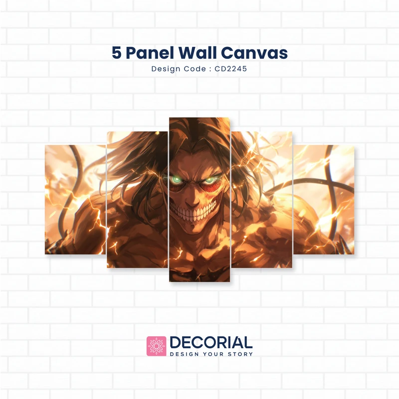 Attack on Titan Wall Canvas - CD2245