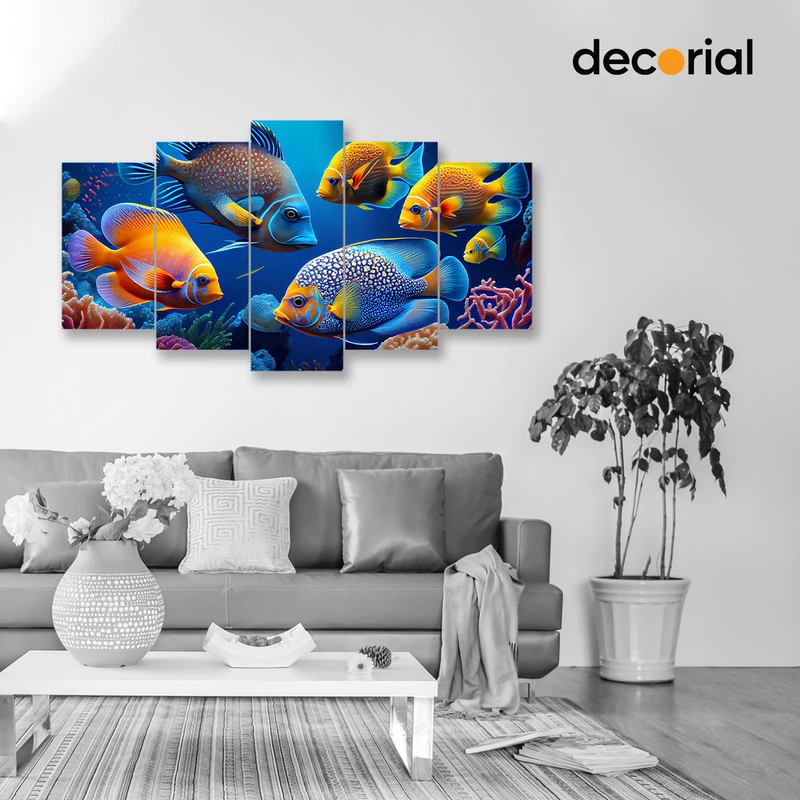 Fish Wall Canvas - CD2004