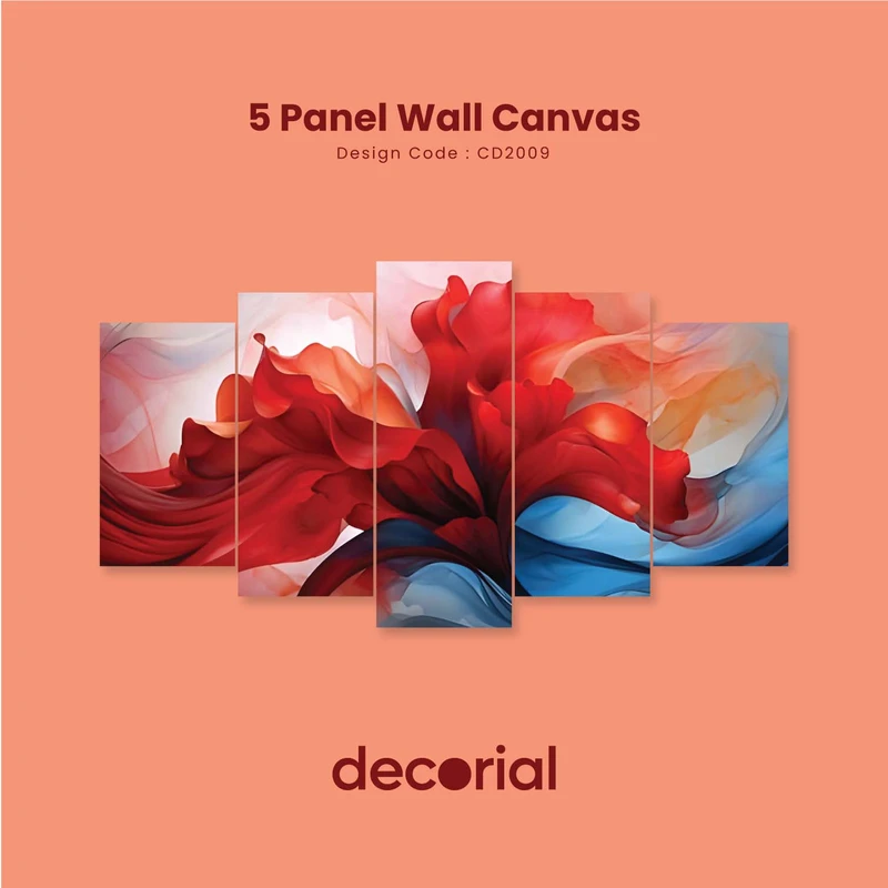 Flower Wall Canvas - CD2009