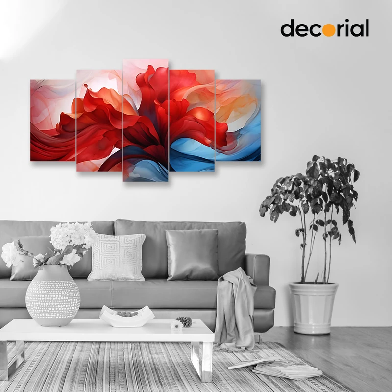 Flower Wall Canvas - CD2009