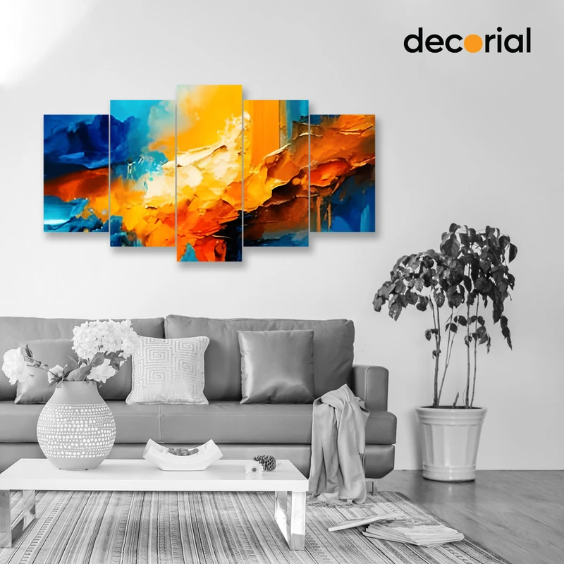 Abstract Painting Wall Canvas - CD2010