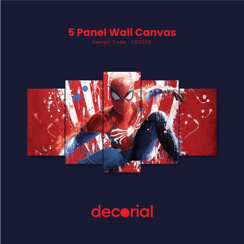 Spiderman Wall Canvas - CD2029