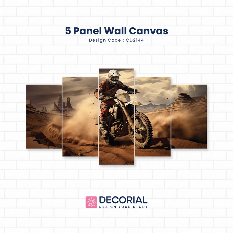 Bike Wall Canvas - CD2144