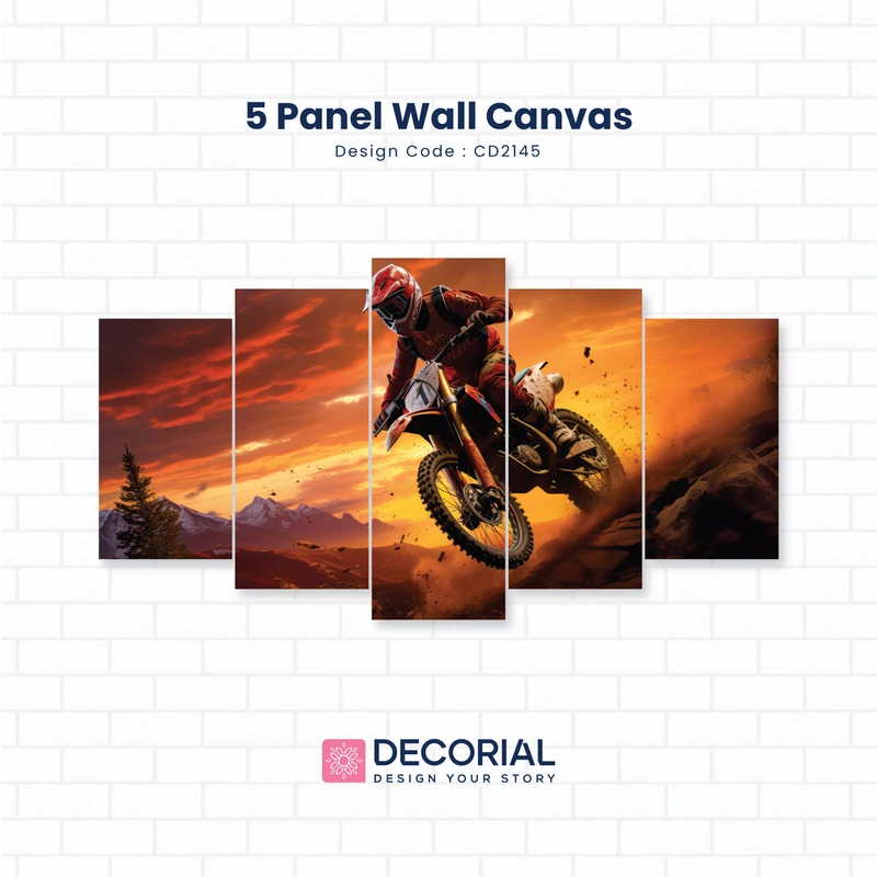 Bike Wall Canvas - CD2145