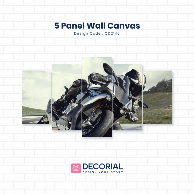 Bike Wall Canvas - CD2146