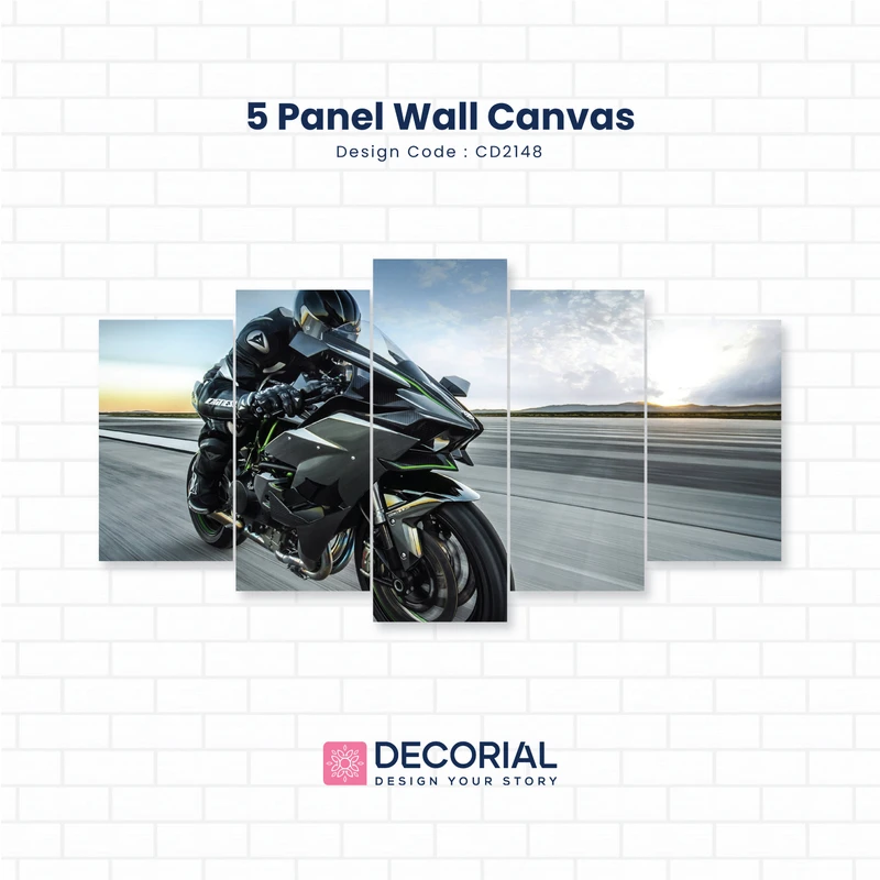 Bike Wall Canvas - CD2148