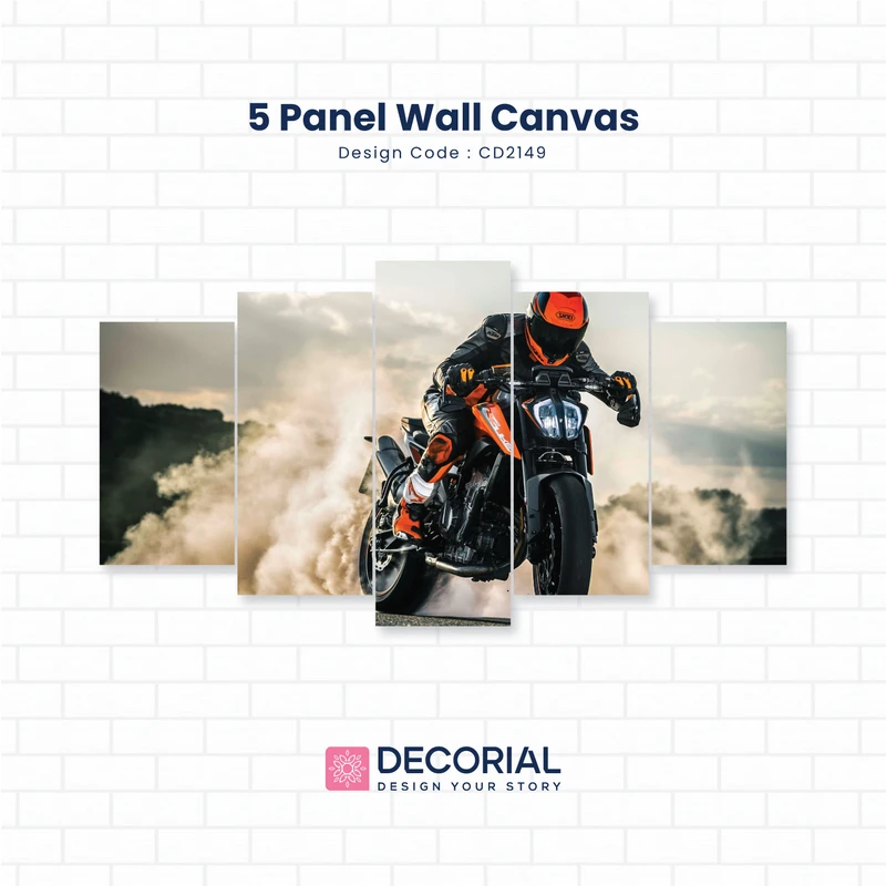 Bike Wall Canvas - CD2149