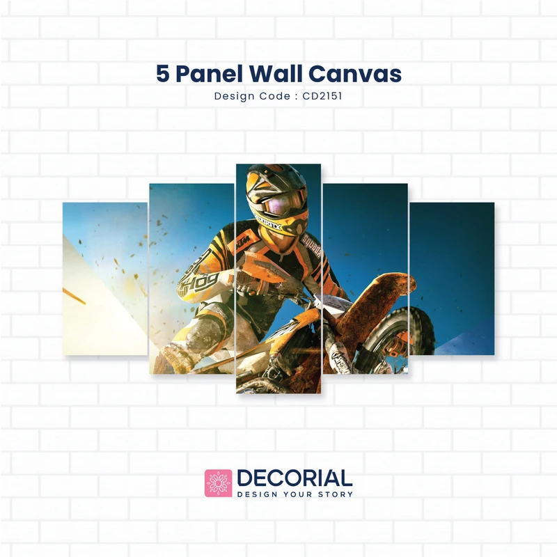 Bike Wall Canvas - CD2151