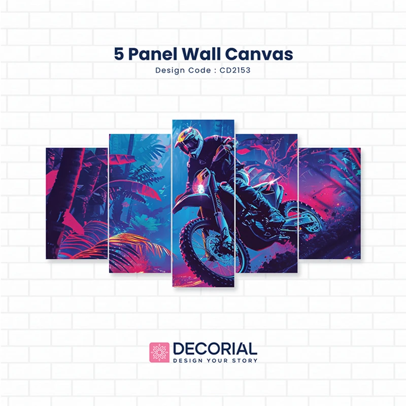 Bike Wall Canvas - CD2153