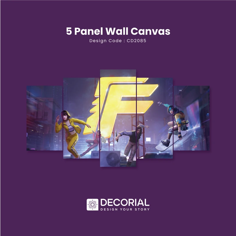 Freefire Wall Canvas - CD2085